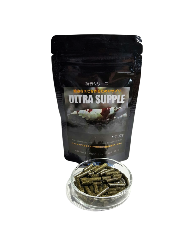 Ultra Supple aliment a base d algues brunes pour crevettes