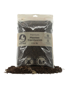 Substrat Carnivores Mix fibre coco sable vermiculite