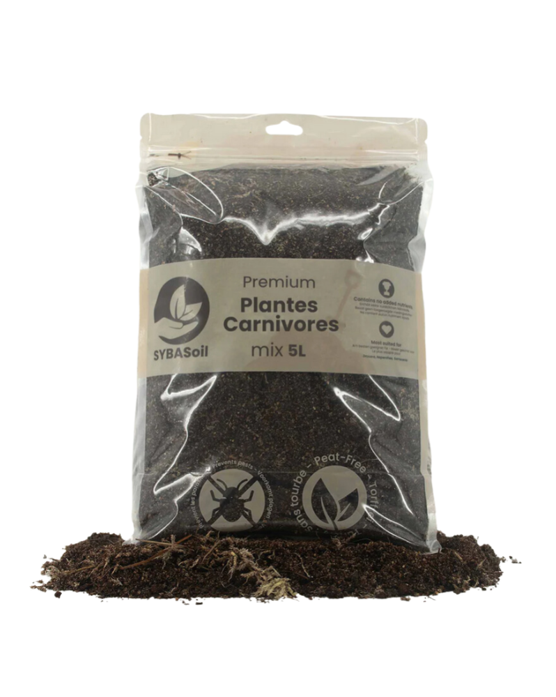 Substrat Carnivores Mix fibre coco sable vermiculite