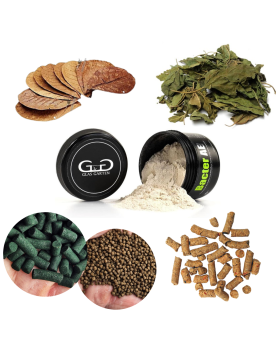 Kit 6 Nourritures et Additifs Crevettes - L'éssentiel
