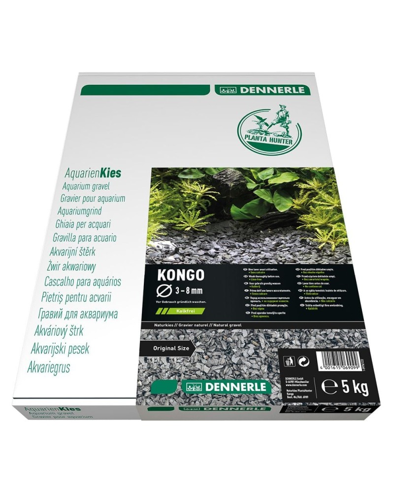Gravier plat noir fin en ardoise naturelle
