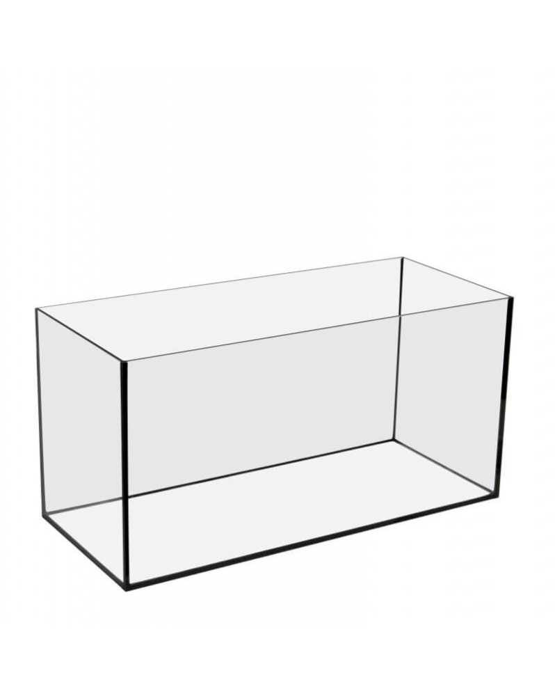 Aquarium Aquael 50x30x30cm 45L verre 4mm silicone noir