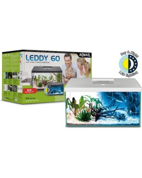 Aquarium Aquael 54 L LED jour et nuit avec filtre
