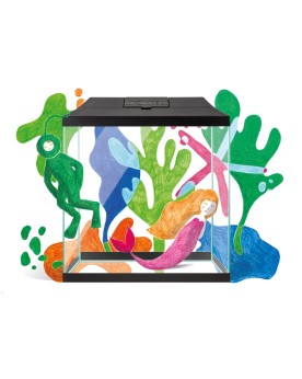 Kit aquarium Aquael pour enfants 28x15x30 cm