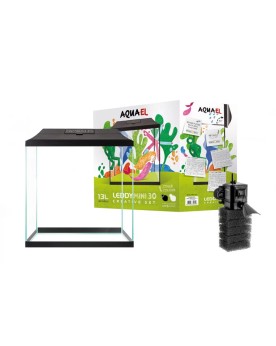 Kit aquarium Aquael pour enfants 28x15x30 cm