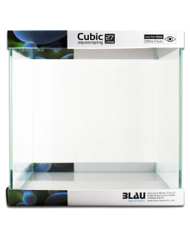 Aquarium Blau Cubic 30x30x30 cm verre Ultra Clear