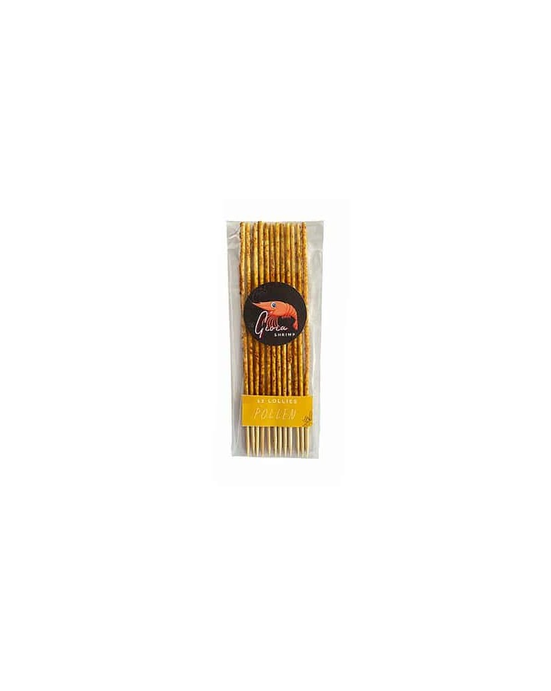 Lollies au pollen Gioia Shrimp pack de 12