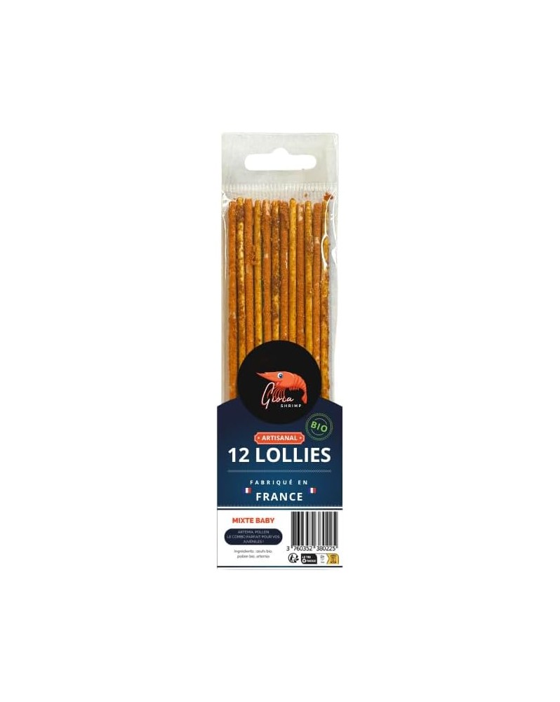 Lollies Mixte Gioia Shrimp pack 12 pour crevettes