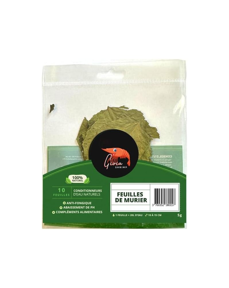 Feuille de murier Gioia Shrimp pour crevettes