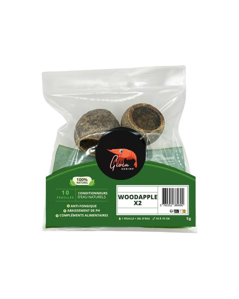 Gousses Woodapple Gioia Shrimp lot de 2