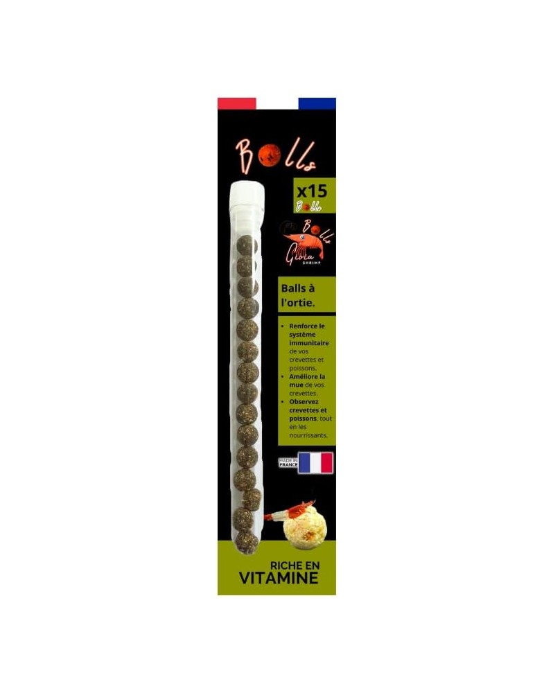 Balls Orties Gioia Shrimp - Boules pour crevettes 15 pcs