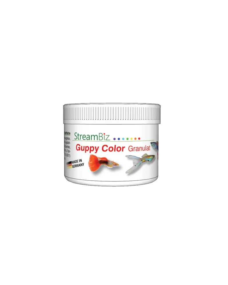 Guppy Granules Color alimentation pour poissons