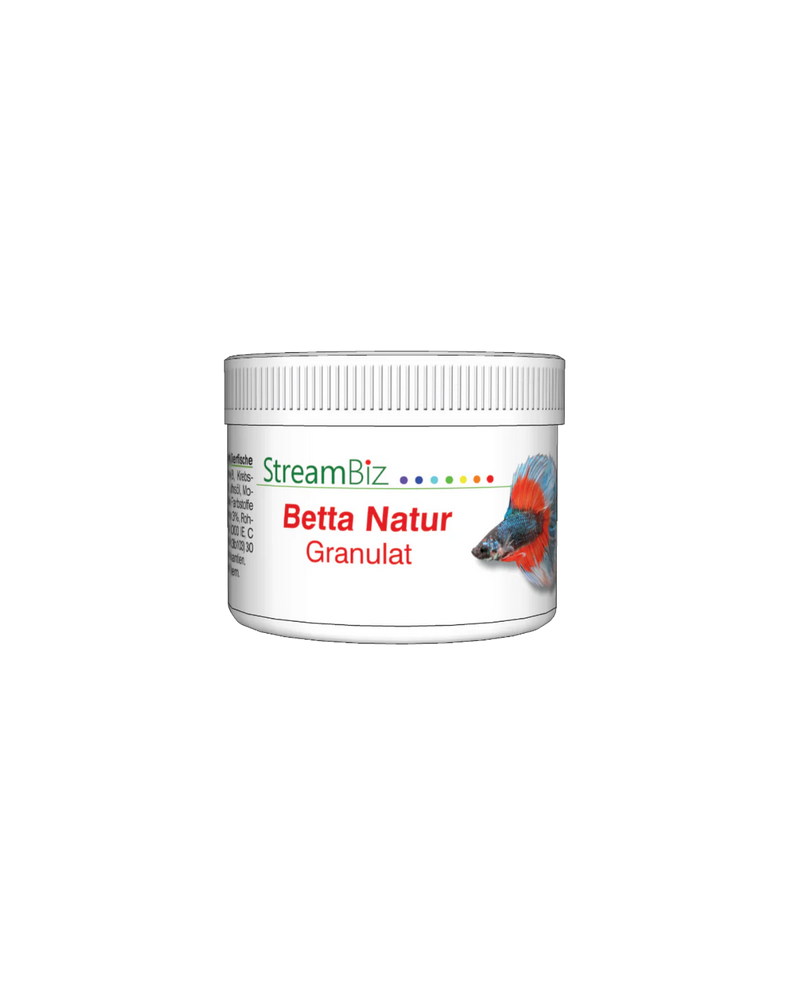 Granules Betta Nature moringa couleurs vives