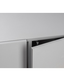 Meuble Aquael Optiset 130 gris 61x41x80 cm