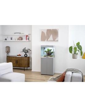 Aquarium Aquael Optiset 130 Gris 2.0 61x41x56cm