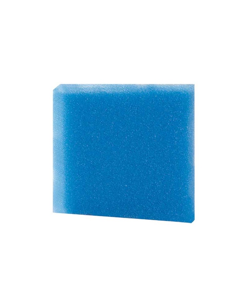 Plaque mousse filtration bleue 50x50x5cm Hobby