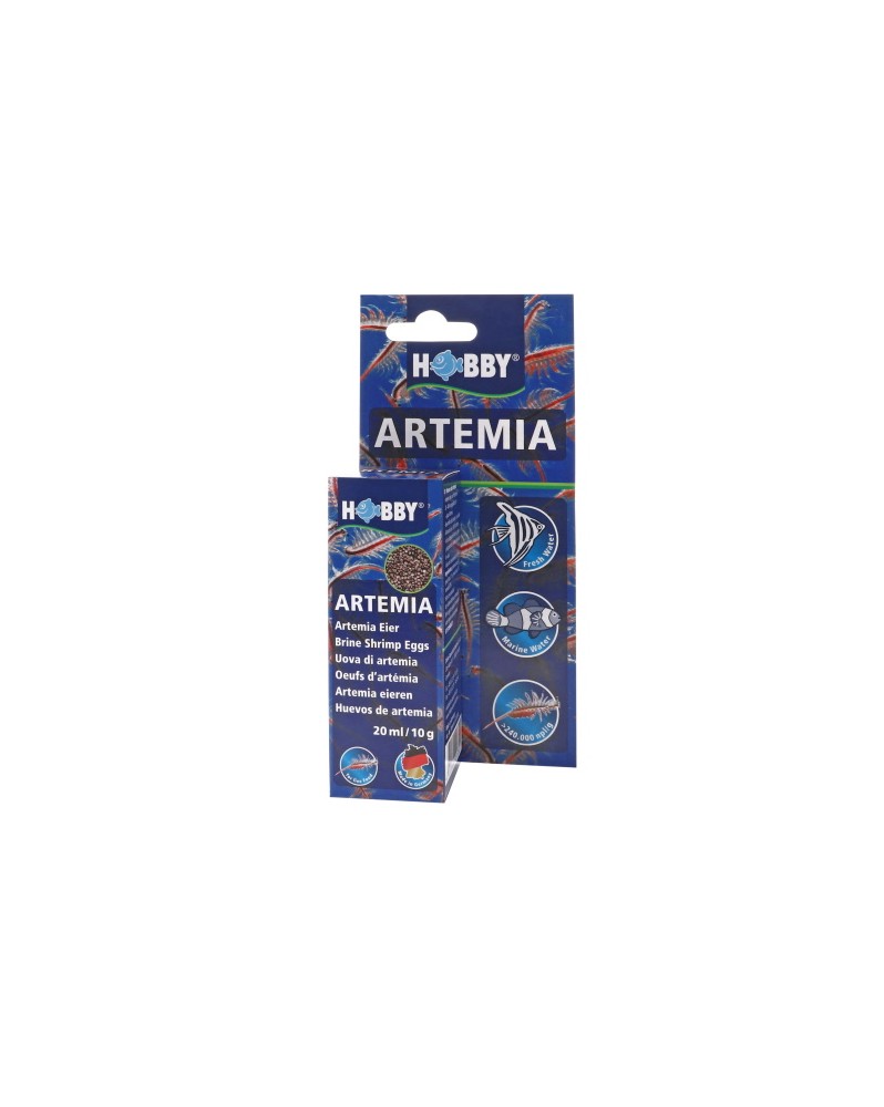 Oeufs artemia Hobby prets a eclore
