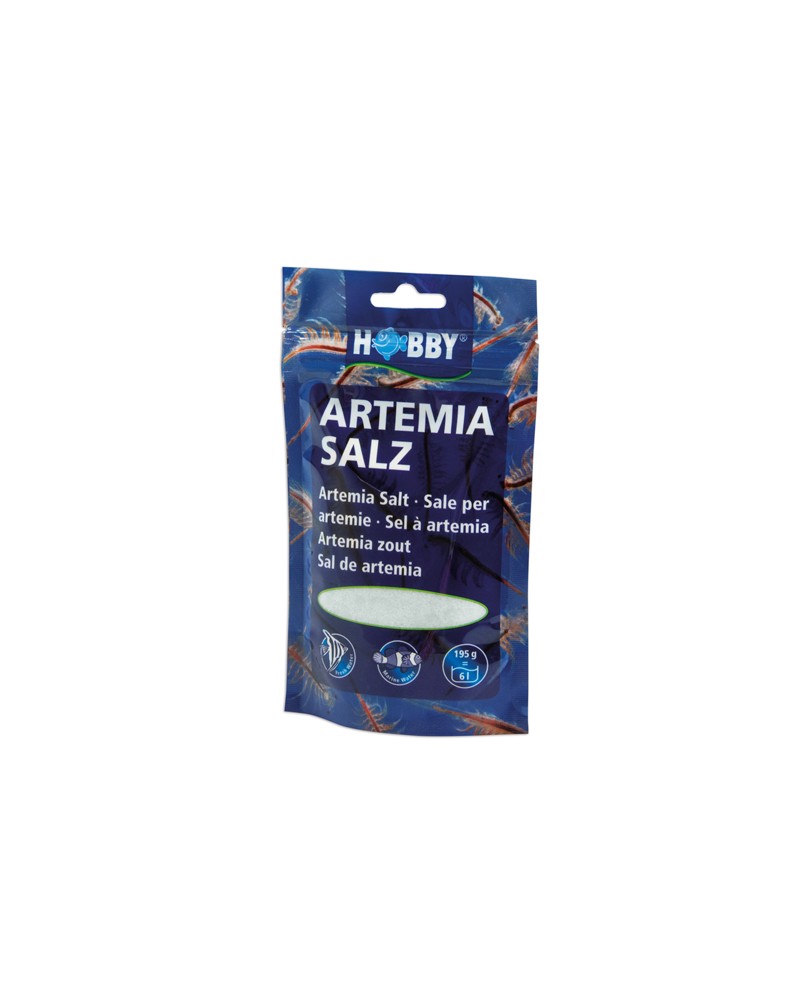 Sel pour elevage d artemias 195 g enrichi en oligoelements