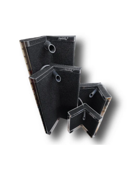 Filtre concave mousse 10x10x18 cm pour aquarium