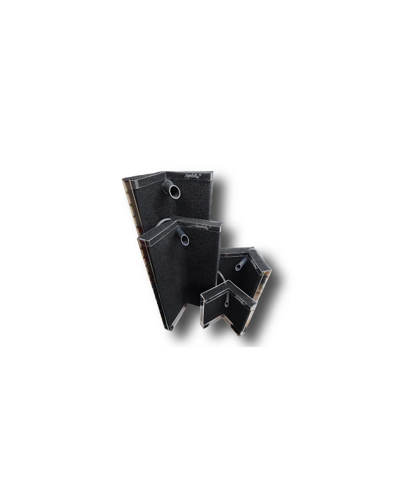 Filtre concave mousse 10x10x18 cm pour aquarium