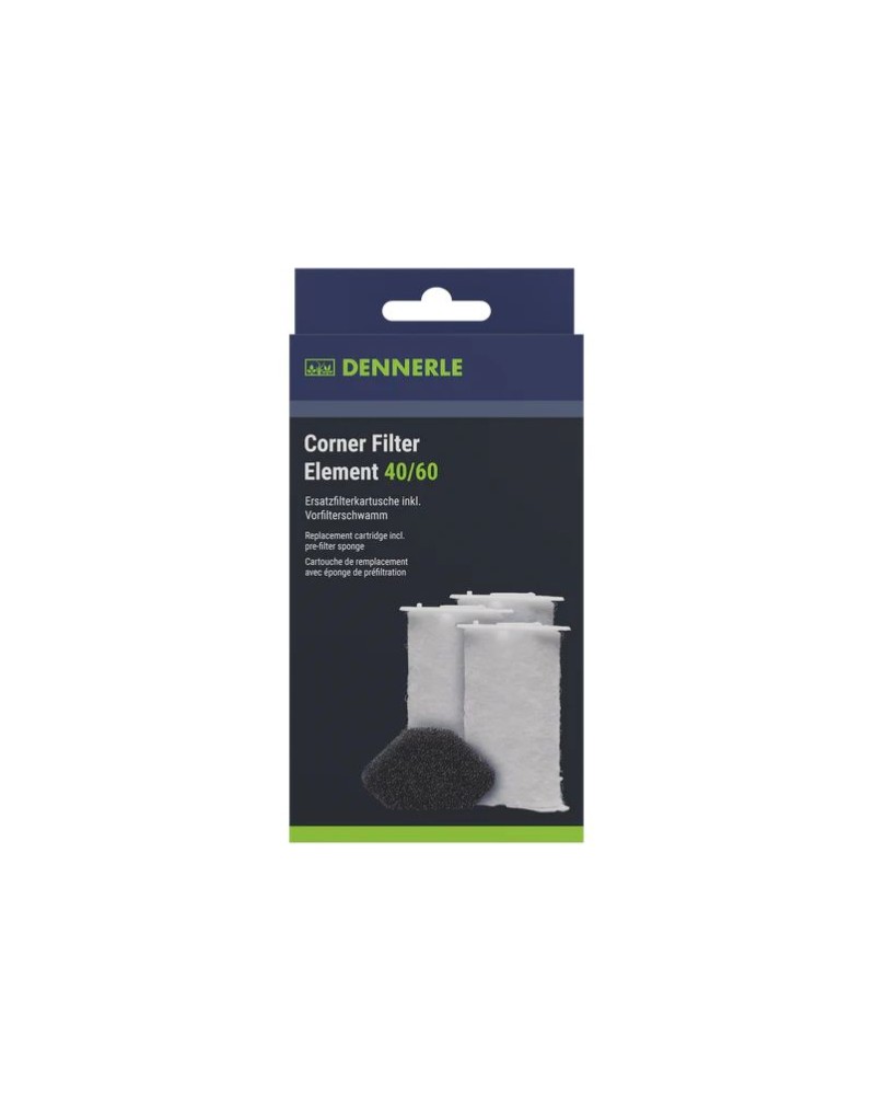 Cartouche filtrante Dennerle, non tisse 3 couches