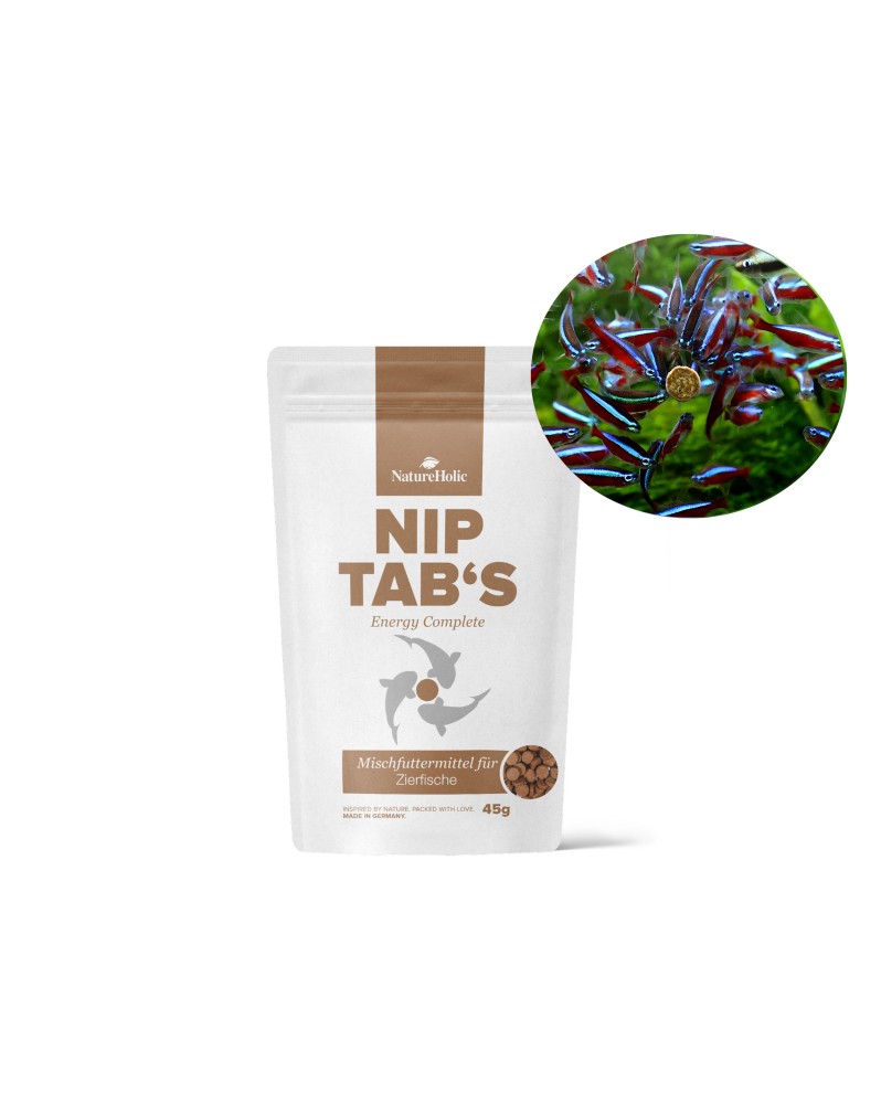 NatureHolic NipTabs Energy pastilles adherentes pour poissons