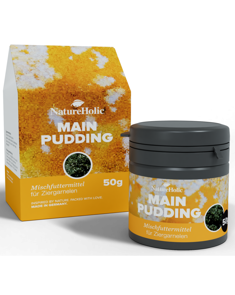 Natureholic MainPudding pour crevettes, aliment naturel