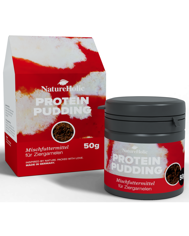 ProteinPudding Natureholic pour crevettes et invertebres