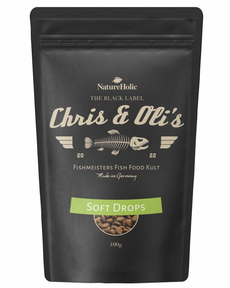Chris and Olis Soft Drops pour poissons de fond