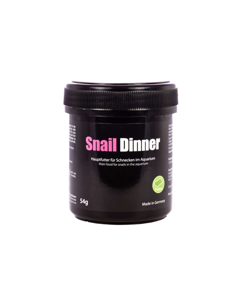 Snail Dinner aliment pour escargots aquarium