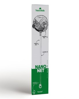 Epuisette telescopique ronde NatureHolic 8 cm