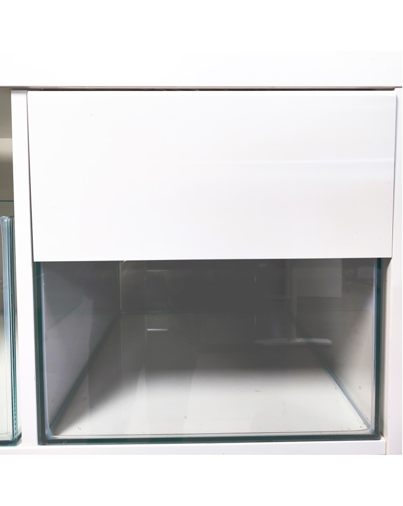 Cache eclairage Kallax 20 et 22 cm blanc magnetique