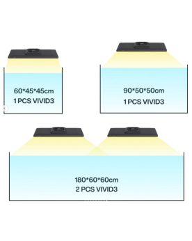 Rampe LED Chihiros Vivid 3 pour aquascaping