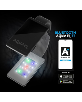 Aquael Leddy Smart BT LED WRGB pour aquarium 10-50 L