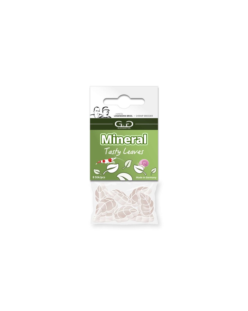 Feuille minerale GlasGarten pour crevettes et escargots