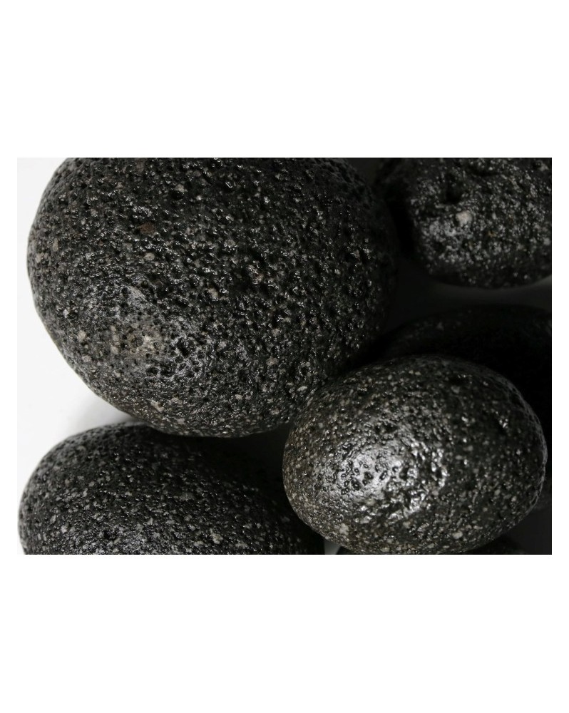 Galets Black Lava 200-400mm pour aquarium