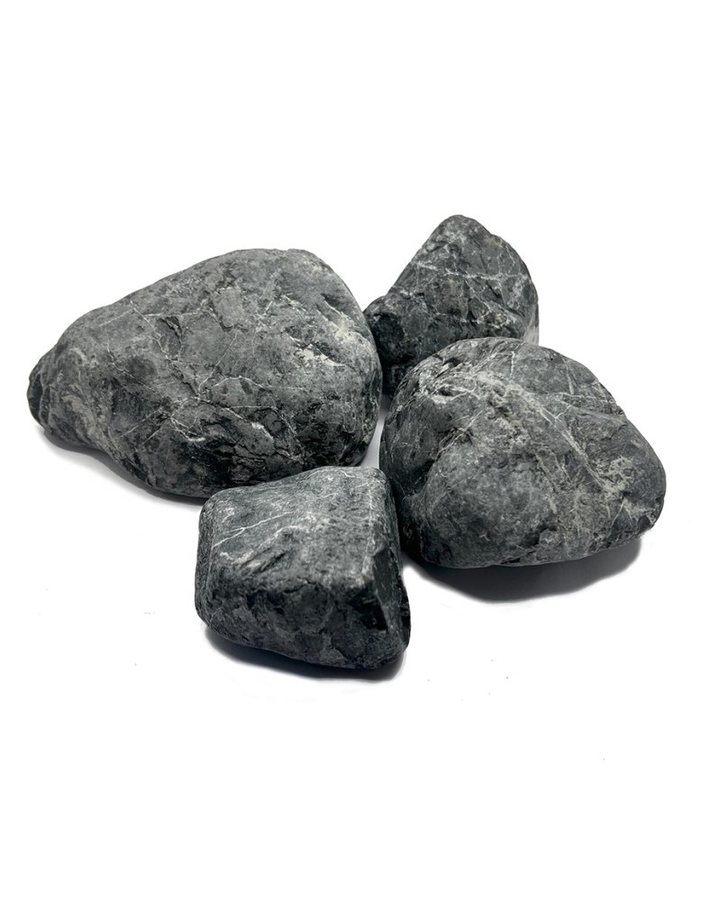 Dark Pebbles galets gris fonce 5 a 10 cm