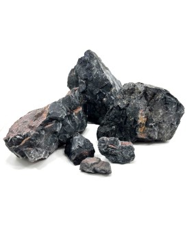 Dark Hell stones pierres noires 5 a 10 cm