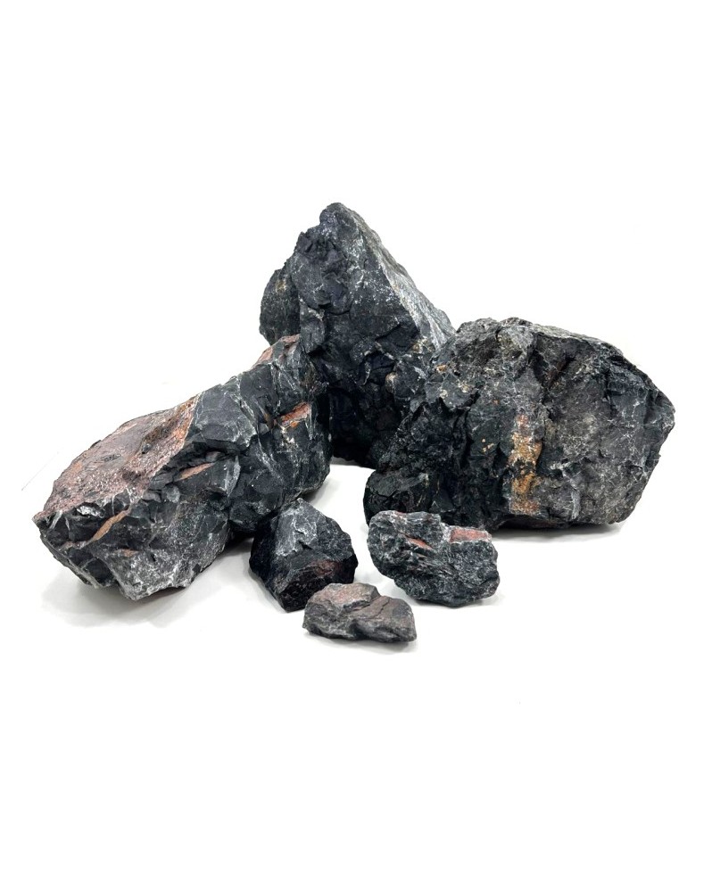 Dark Hell stones pierres noires 5 a 10 cm