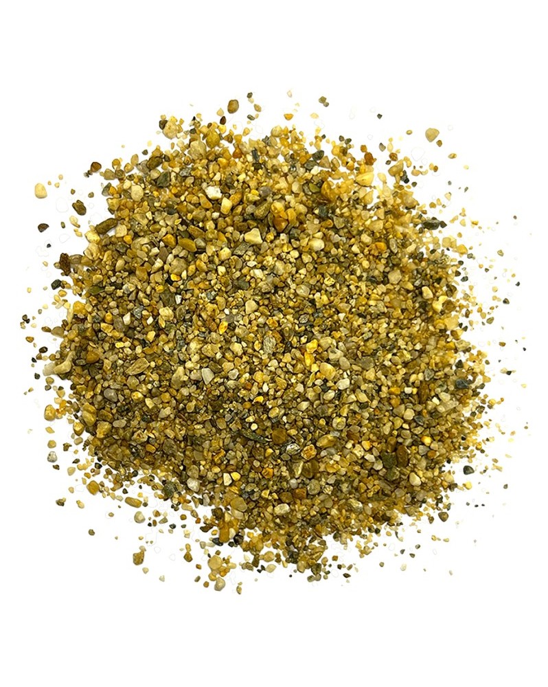 Lemon Gravel gravier ocre 1-4 mm pour aquarium