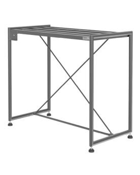Meuble Chihiros metal gris 90x45x80 cm