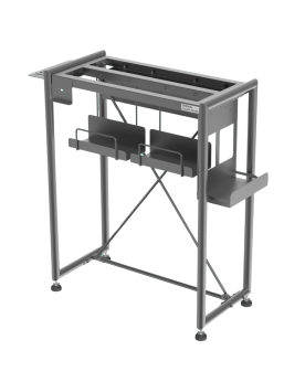 Meuble Chihiros metal gris pour aquarium 60x45