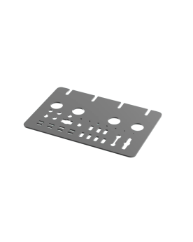 Support pour outils metal Chihiros Cabinet gris metallise