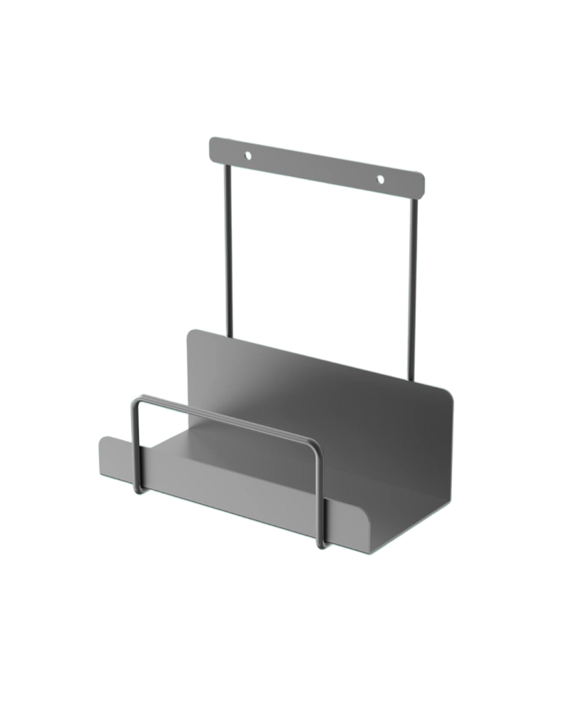 Rack metallique pour Metal Cabinet gris metallise