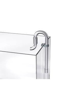 Support inox pour pipe 17 mm design discret
