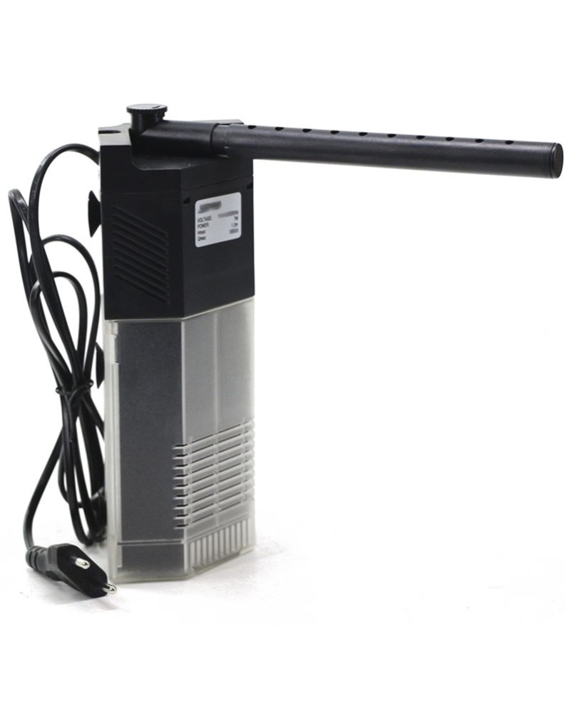 Filtre interne d angle pour nano aquarium