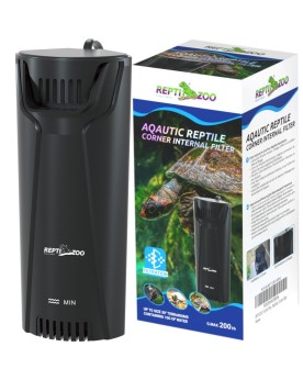 Filtre coin 200 l/h pour tortues et amphibiens