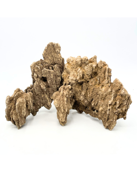 Sand stones pierres jaune pale pour aquascaping et Iwagumi