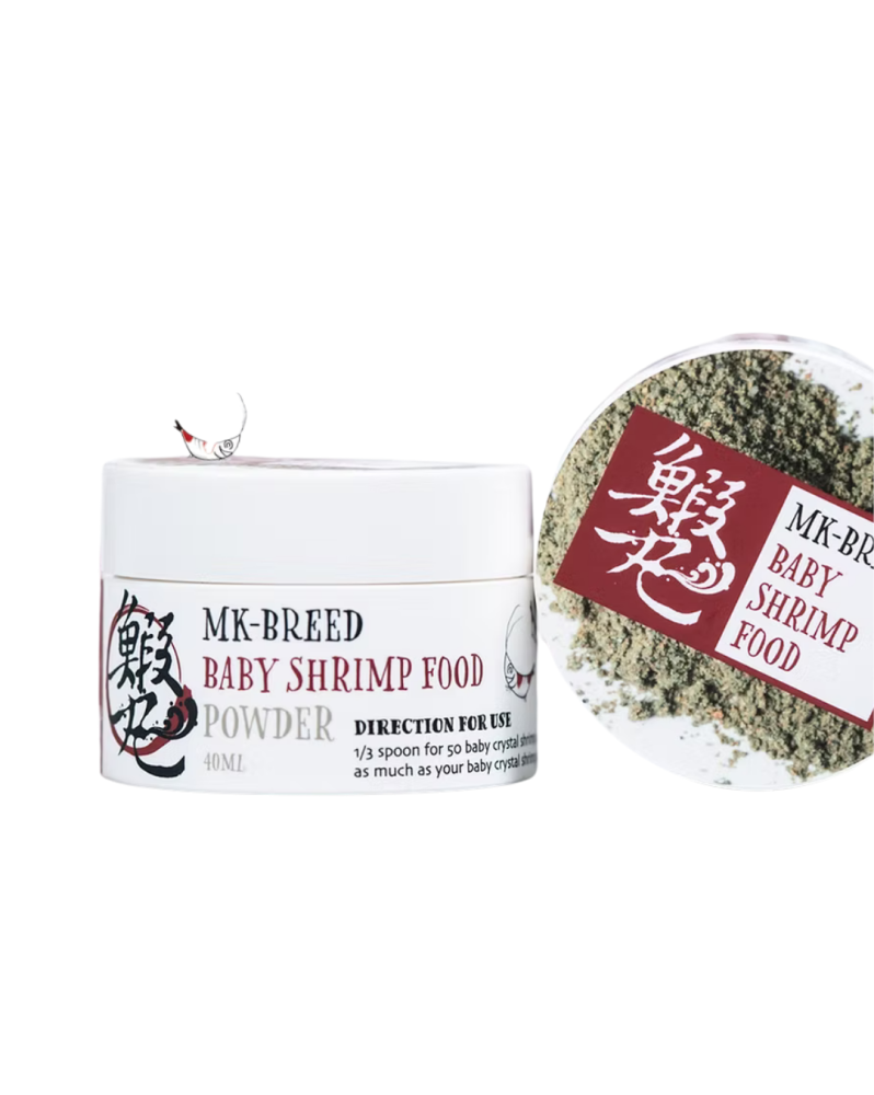 MK-BREED Baby Shrimp Food pour bebes crevettes crystal