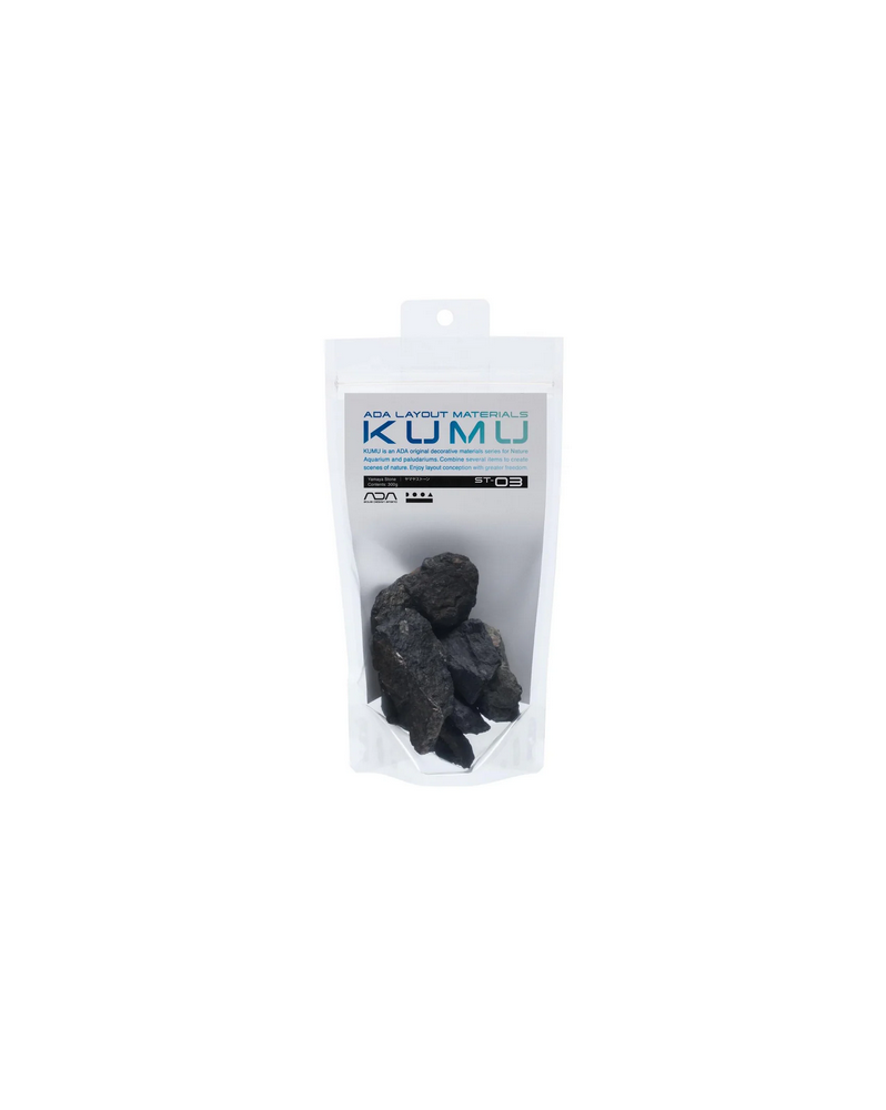 ADA Kumu ST03 Yamaya Stone 300g pierres bleu noir